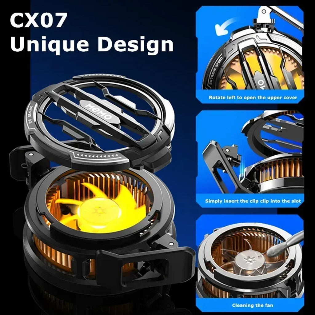 Memo CX07 Magnetic Mobile Cooler Fan